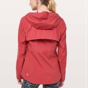 Lululemon The Rain Is Calling Jacket II | Size 2 | Persian Red